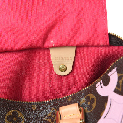 Louis Vuitton Monogram Bay Speedy 30 Rose Ballerine Poppy 7 of 16