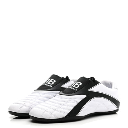 Balenciaga Polyurethane Womens Zen Sneakers 35 White Black 3 of 8