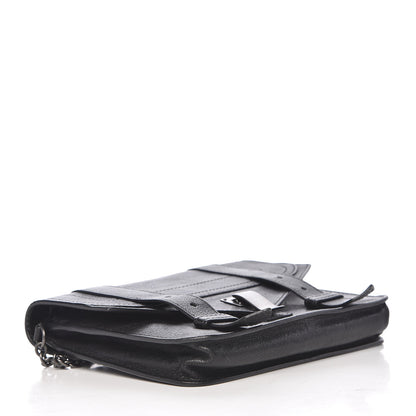 Proenza Schouler Lambskin PS1 Large Chain Wallet Black 4 of 11