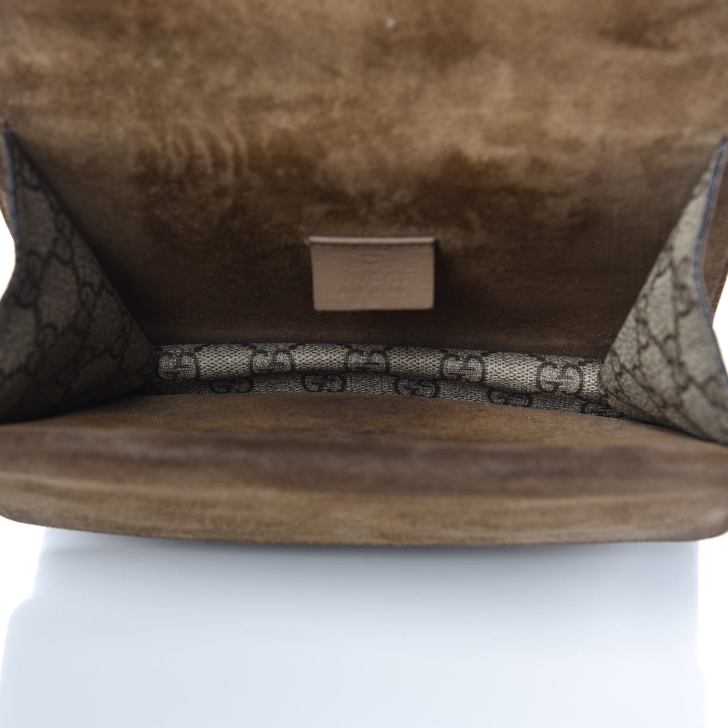 GG Supreme Monogram Mini Dionysus Shoulder Bag Taupe