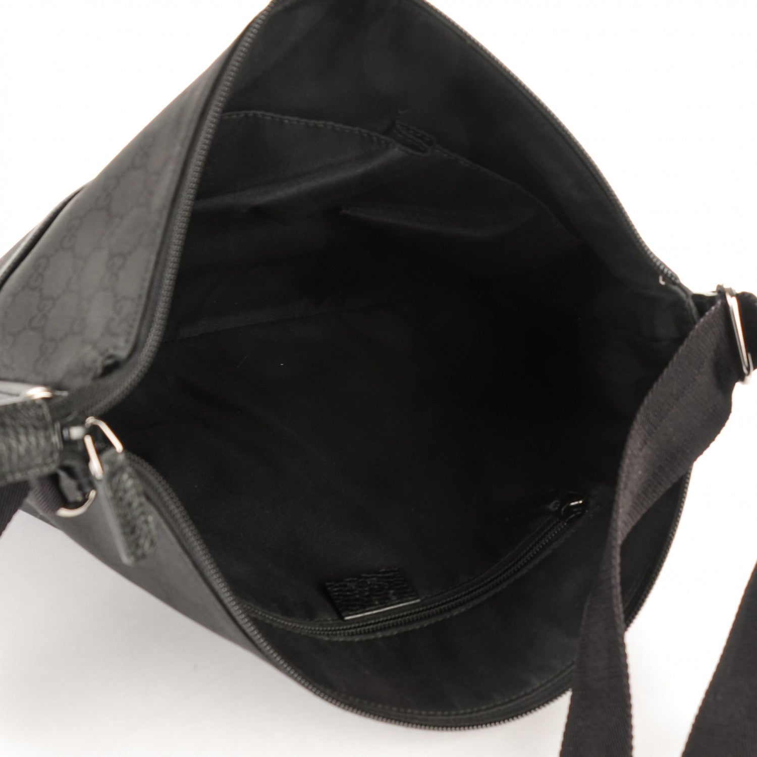 Gucci Nylon Monogram Messenger Black 5 of 7
