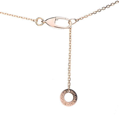 Bulgari 18K Rose Gold Diamond Lapis Lazuli Divas' Dream Pendant Necklace 5 of 5