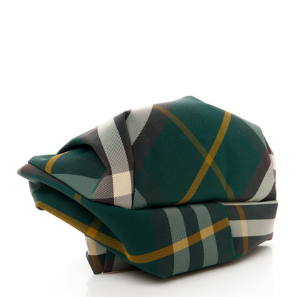 Burberry Nylon Check Rose Clutch Ivy 4 of 9