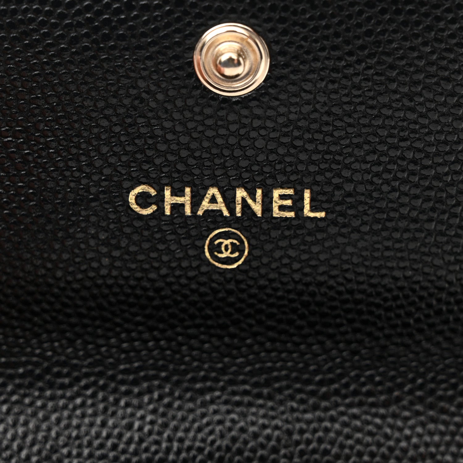 Chanel Caviar Quilted Mini Pearl On Top Coin Purse With Chain Black 7 of 11