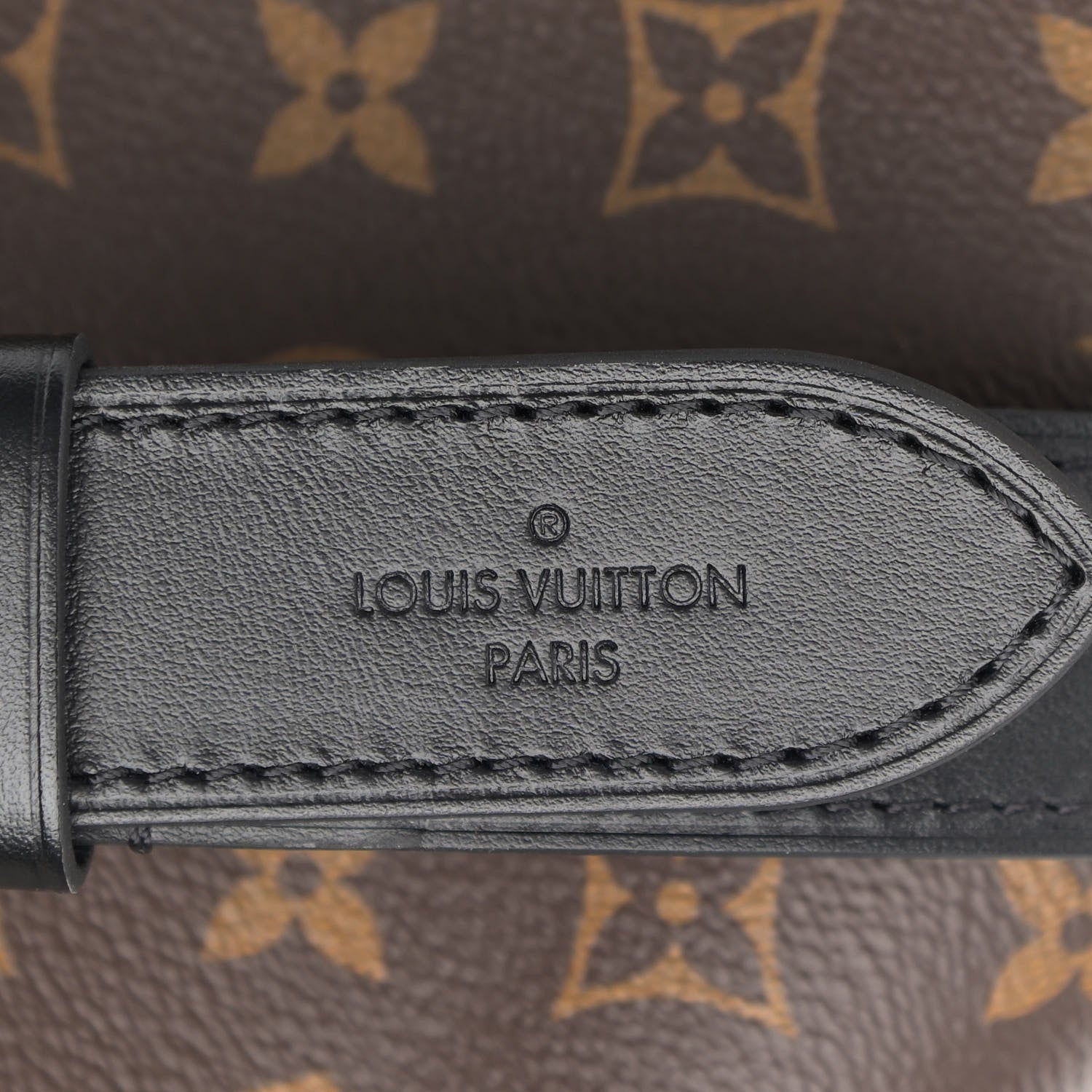 Louis Vuitton Monogram Odeon MM Black 6 of 10