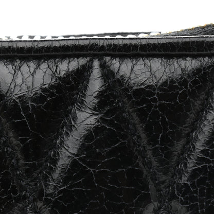 Miu Miu Vitello Shine Trapu Zip Crossbody Bag Black 10 of 10