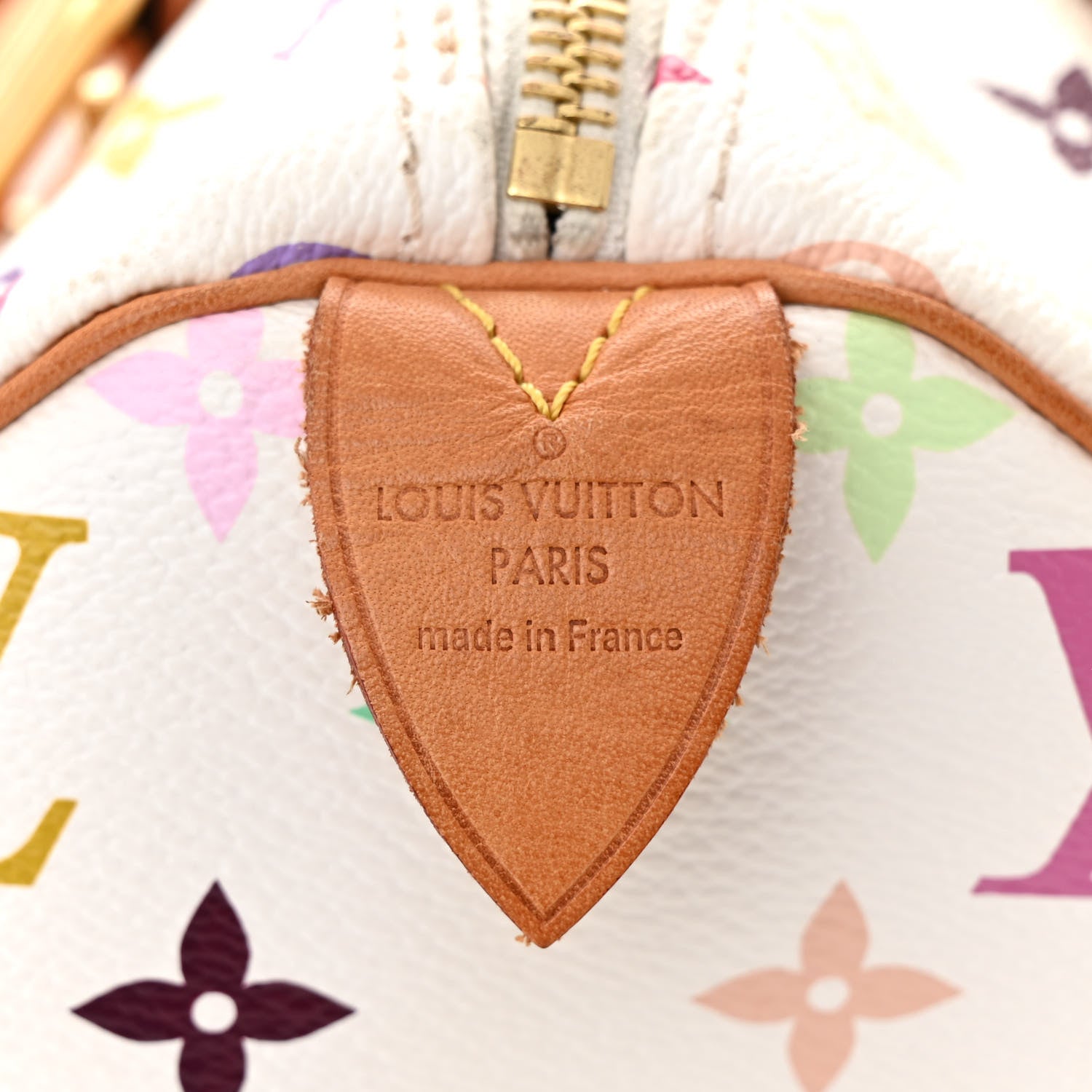 Louis Vuitton Monogram Multicolor Speedy 30 White 6 of 9