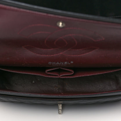 Chanel Lambskin Quilted Jumbo Double Flap Black 5 of 9