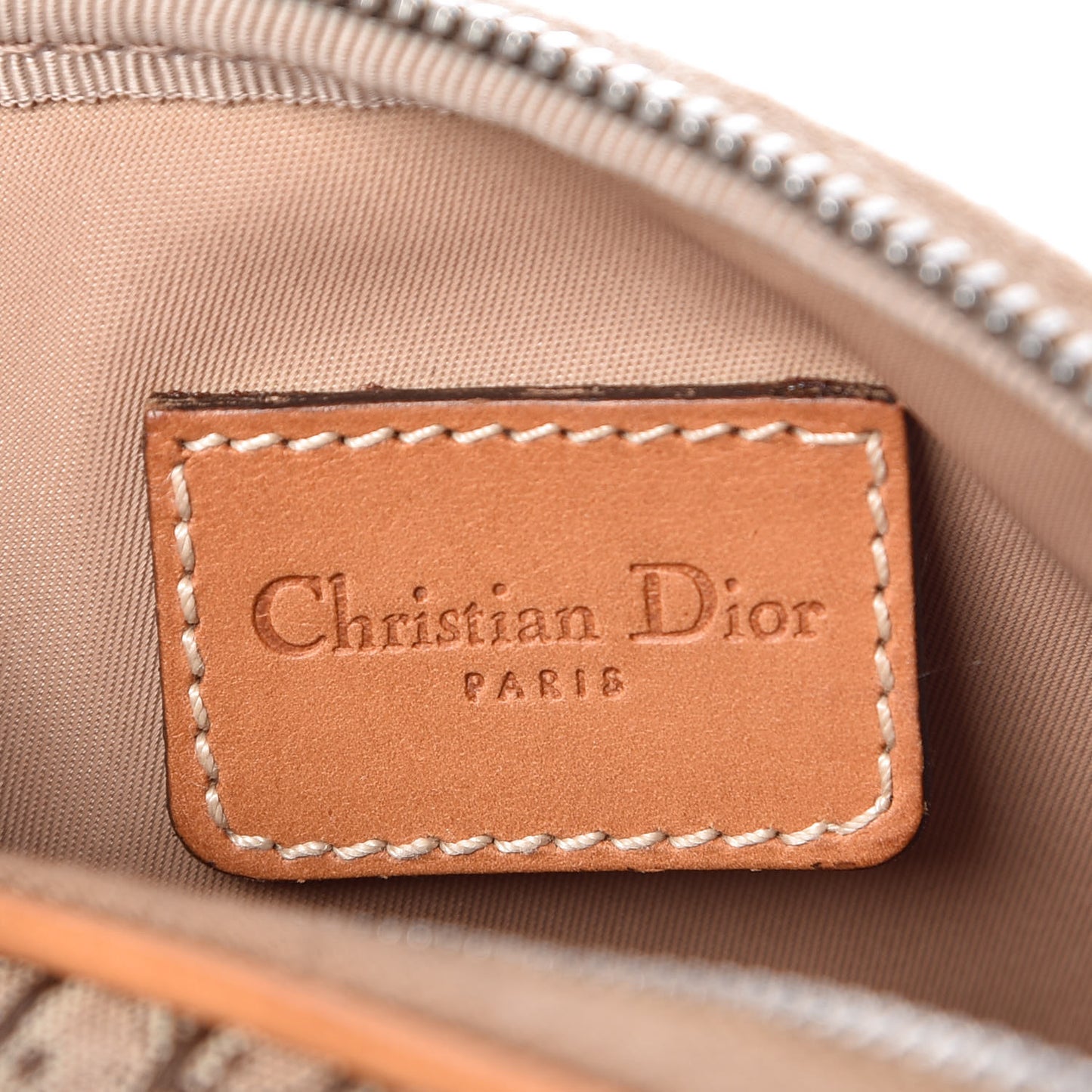 Monogram Cosmetic Case Tan