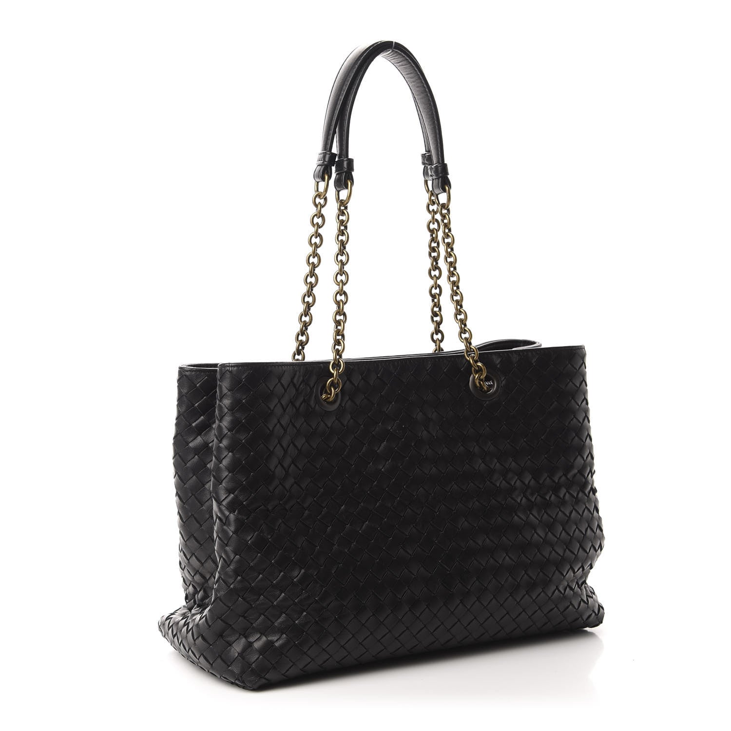 Bottega Veneta Nappa Intrecciato Medium Tote Black 3 of 11