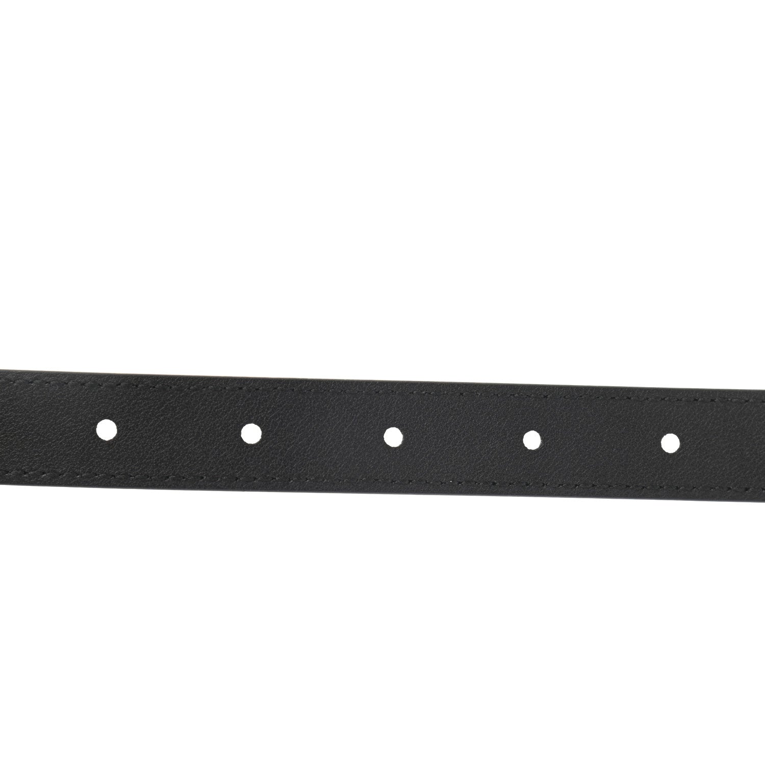 Gucci Calfskin Double G 20mm Belt 75 30 Black 4 of 5