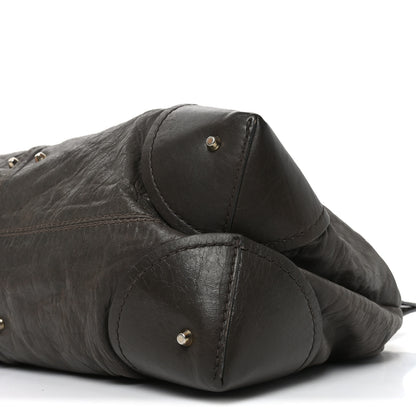 Chloe Calfskin Paddington Tote Grey 10 of 10