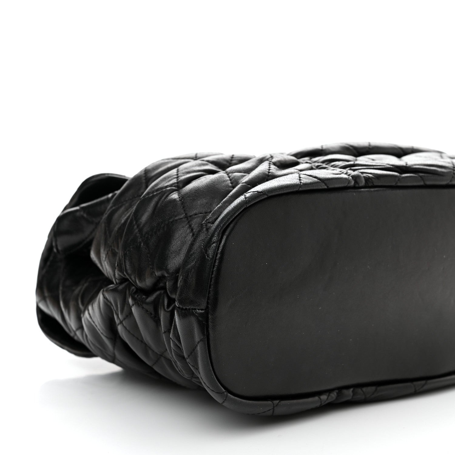 Chanel Lambskin Quilted Sharpei Flap Black 9 of 12