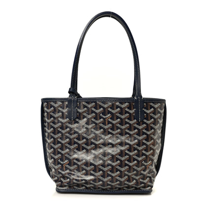 Goyard Goyardine Reversible Mini Anjou Navy 1 of 19