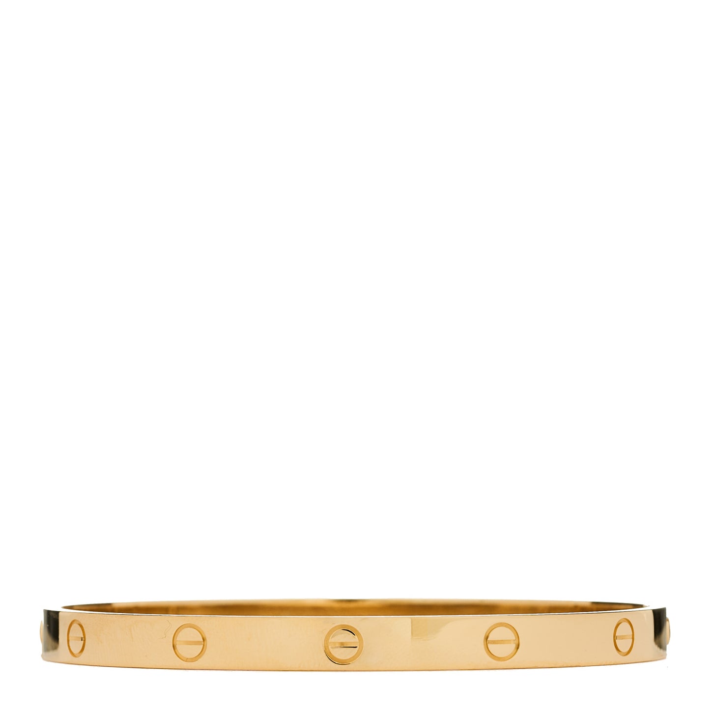 18K Yellow Gold LOVE Bracelet 21