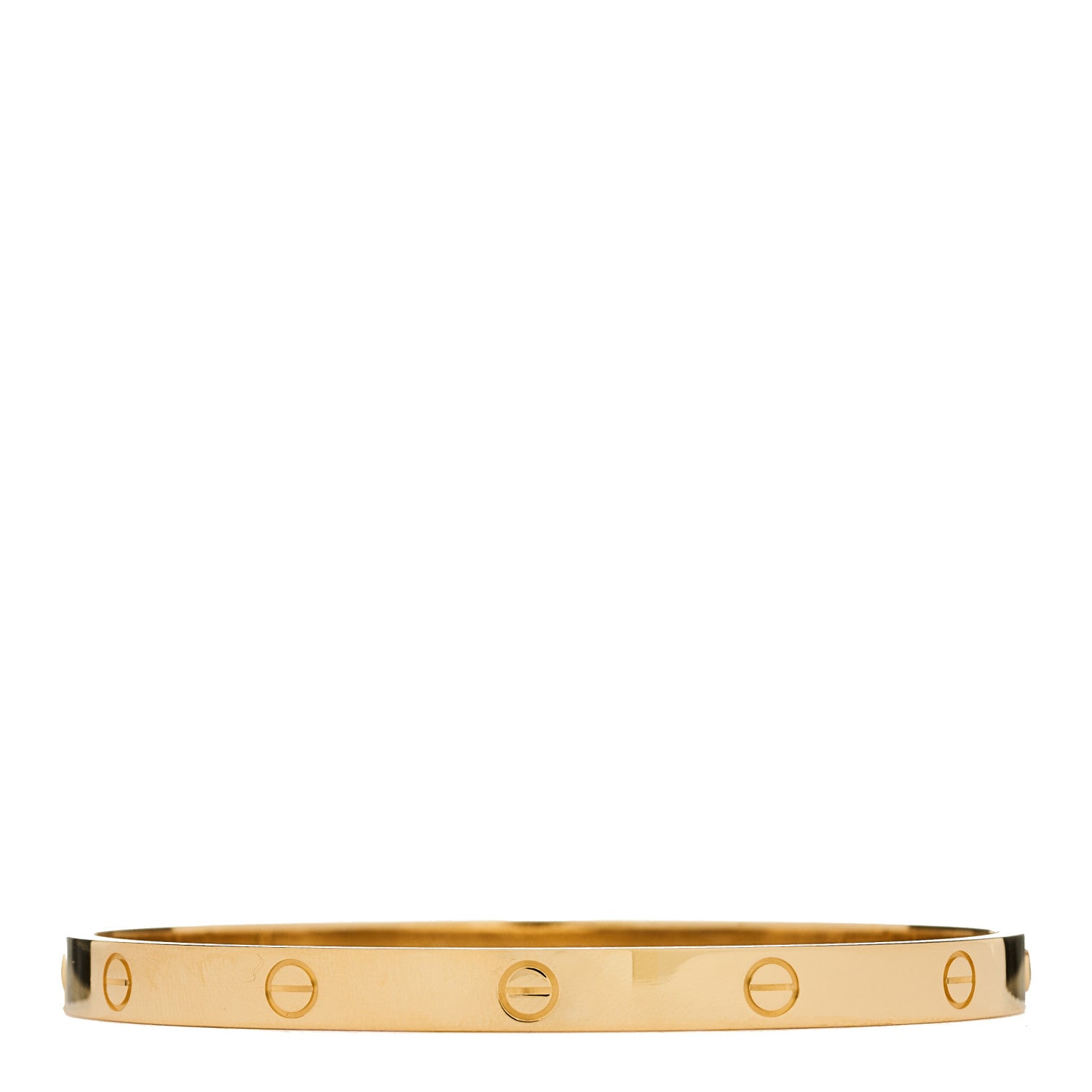 Cartier 18K Yellow Gold LOVE Bracelet 21 1 of 8