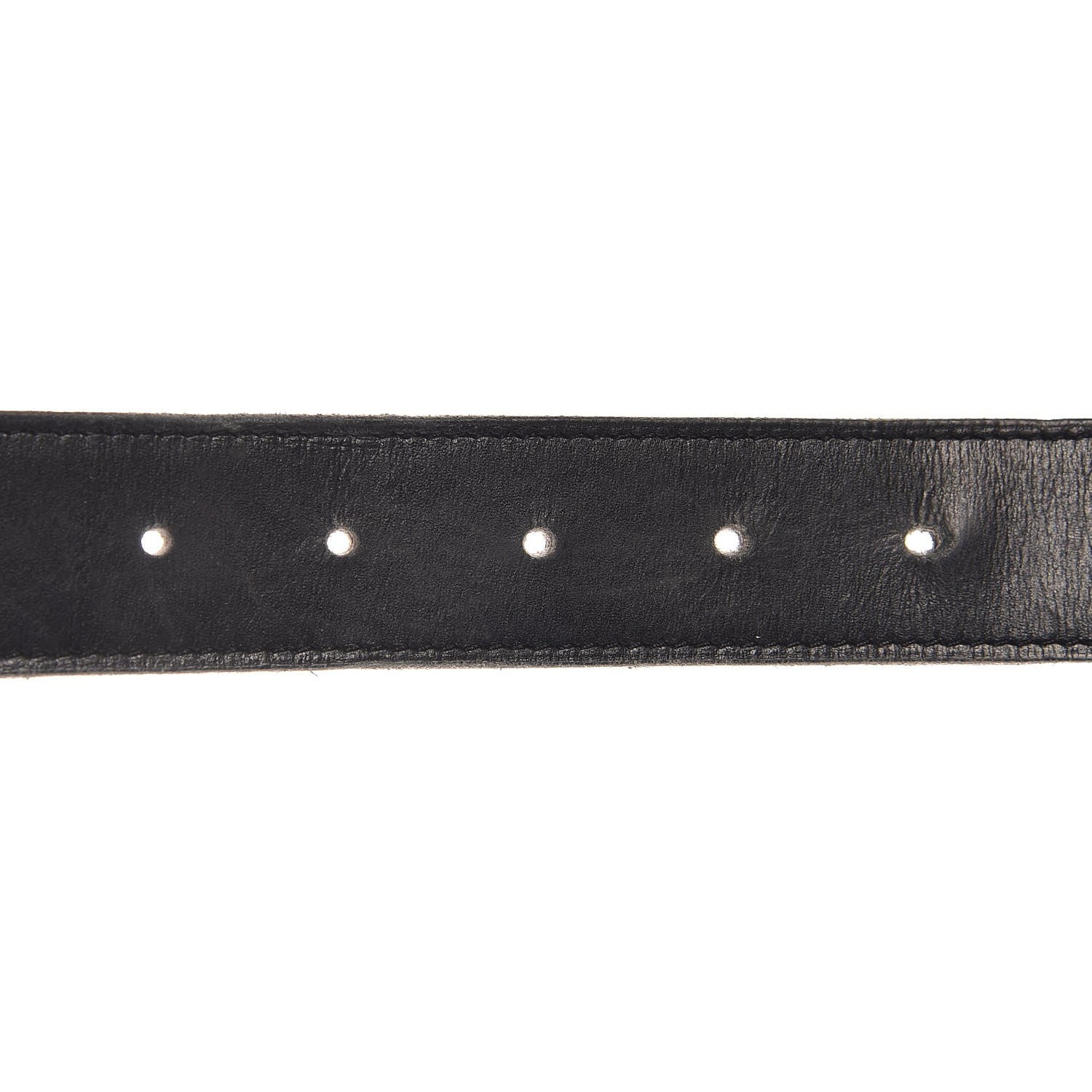 Hermes Box Togo 32mm Belt Strap 85 Black Gold 6 of 6