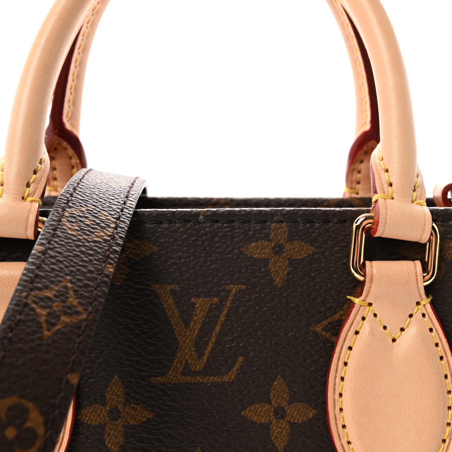 Louis Vuitton Monogram Sac Plat BB 7 of 10