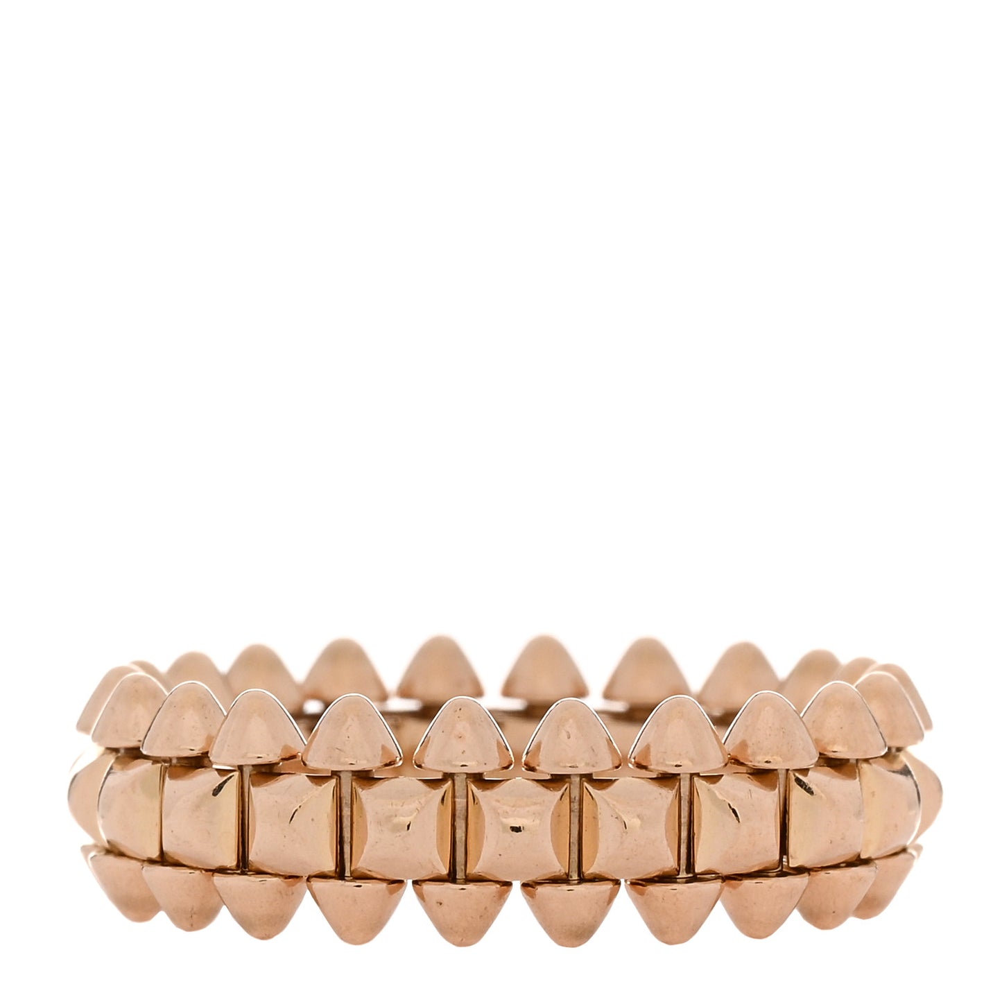 18K Pink Gold SM Clash De Cartier Ring 51 5.75