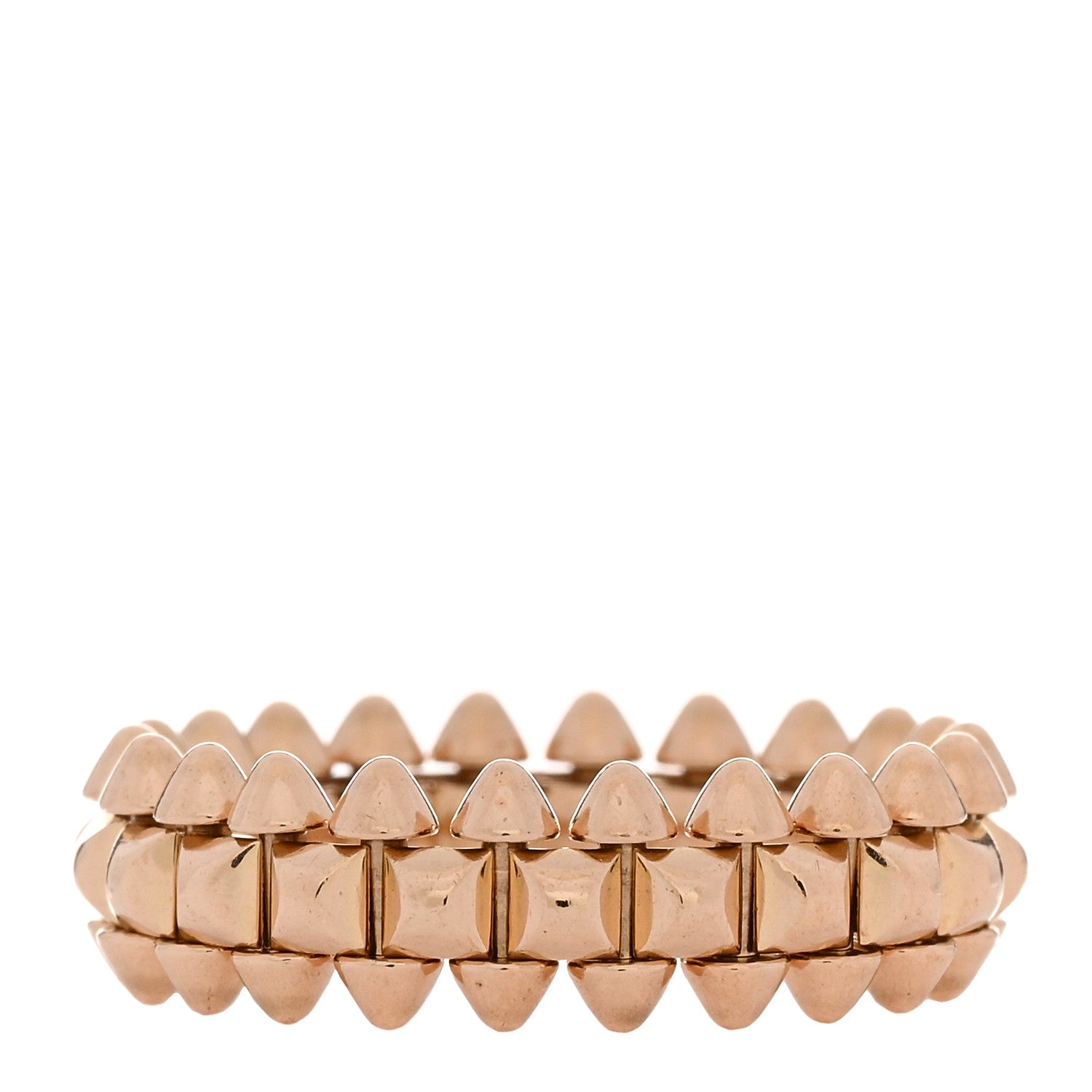 Cartier 18K Pink Gold SM Clash De Cartier Ring 51 5.75 3 of 5