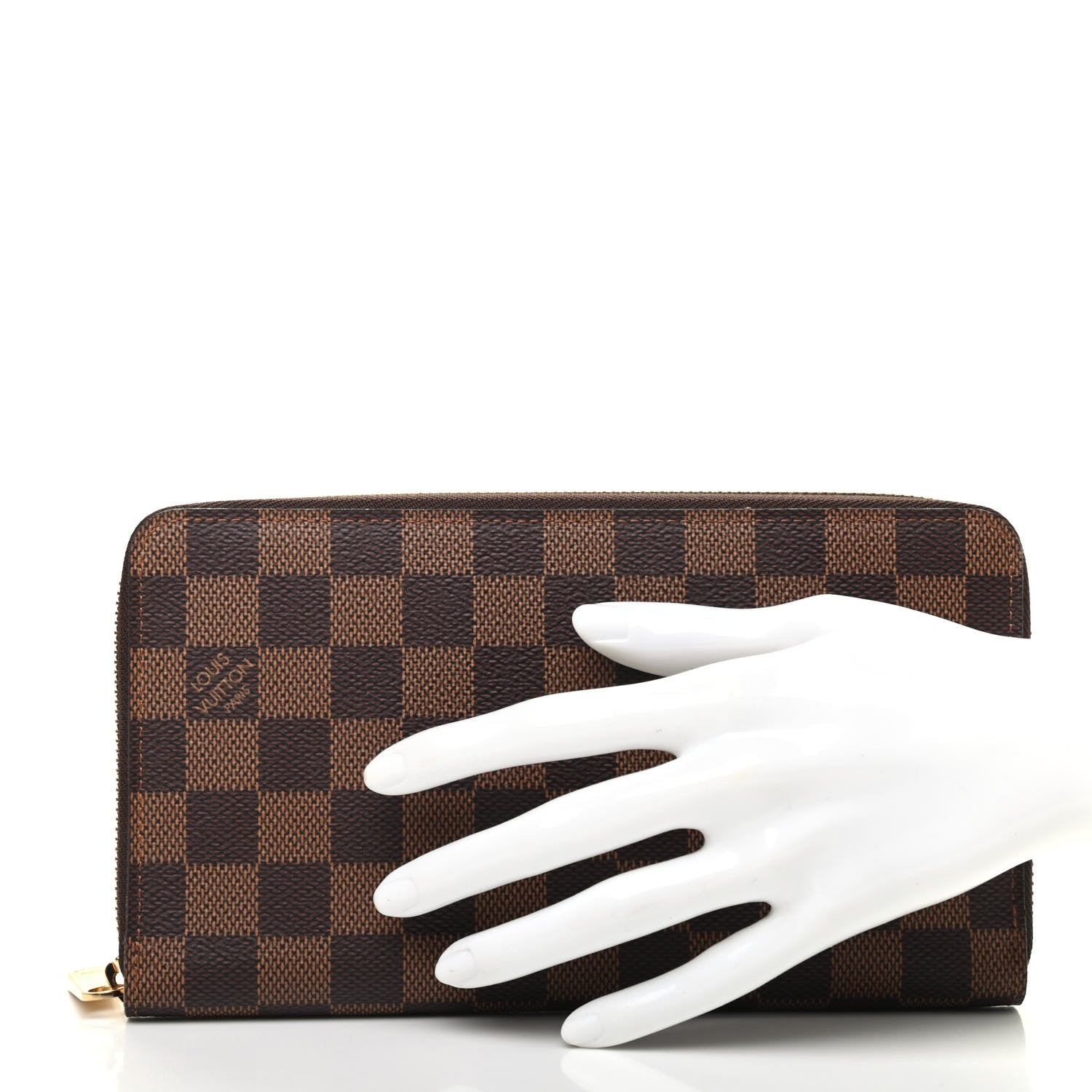 Louis Vuitton Damier Ebene Zippy Organizer Wallet 2 of 6