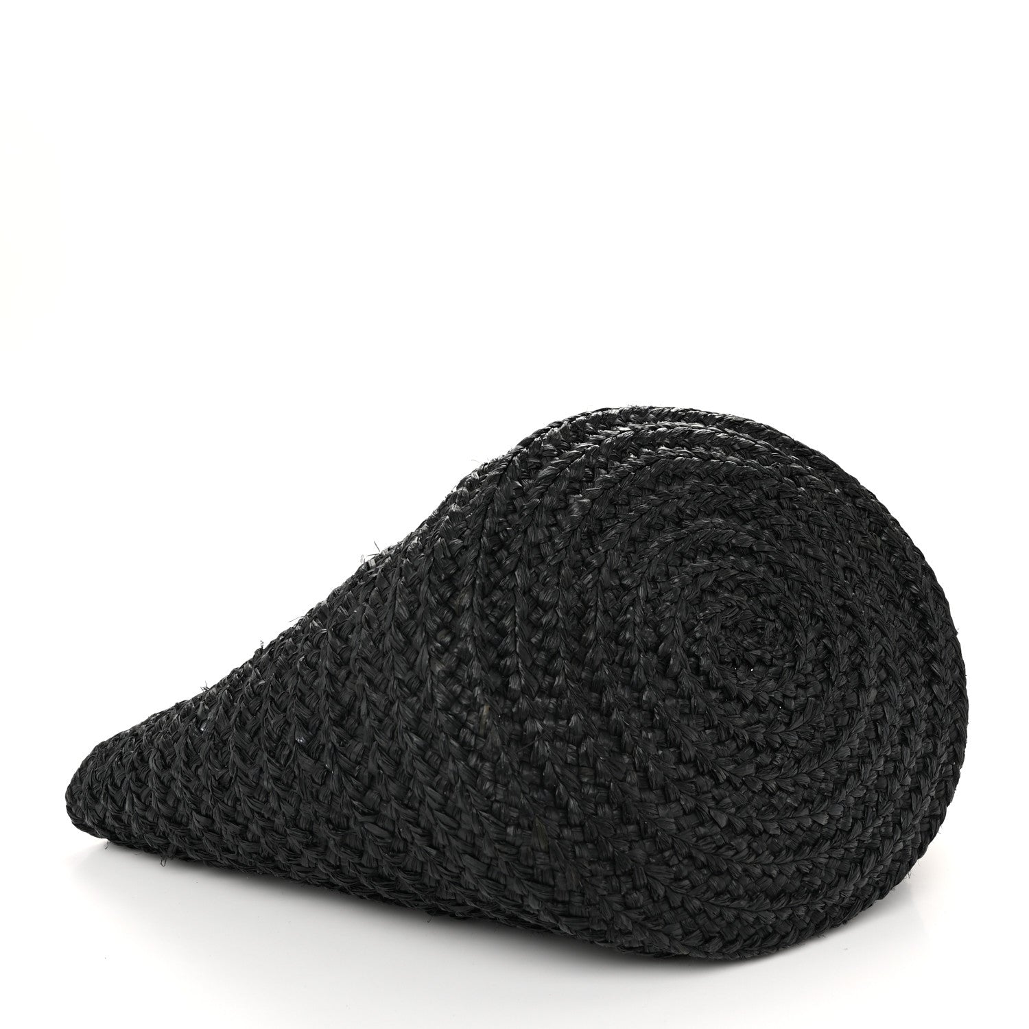 Saint Laurent Raffia Medium Panier Bag Black 4 of 9