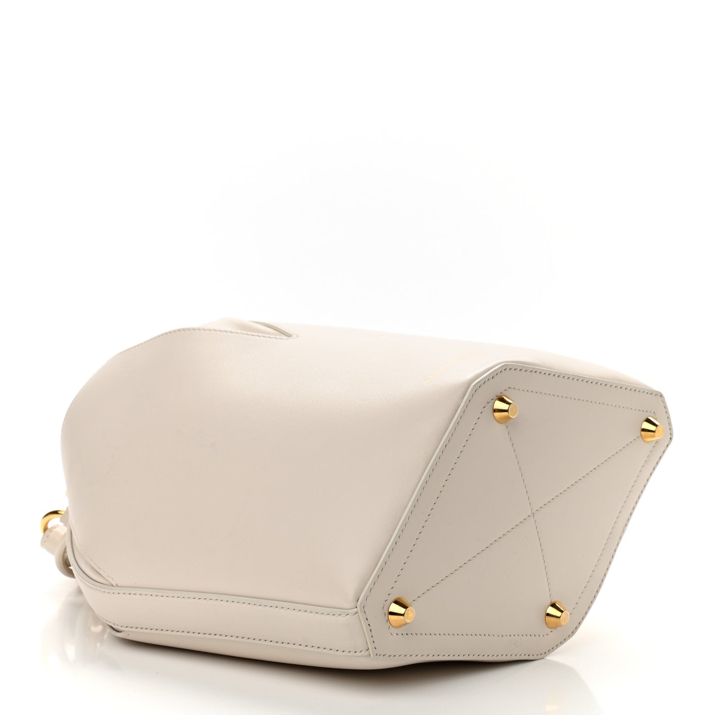 Calfskin The Bucket Bag White