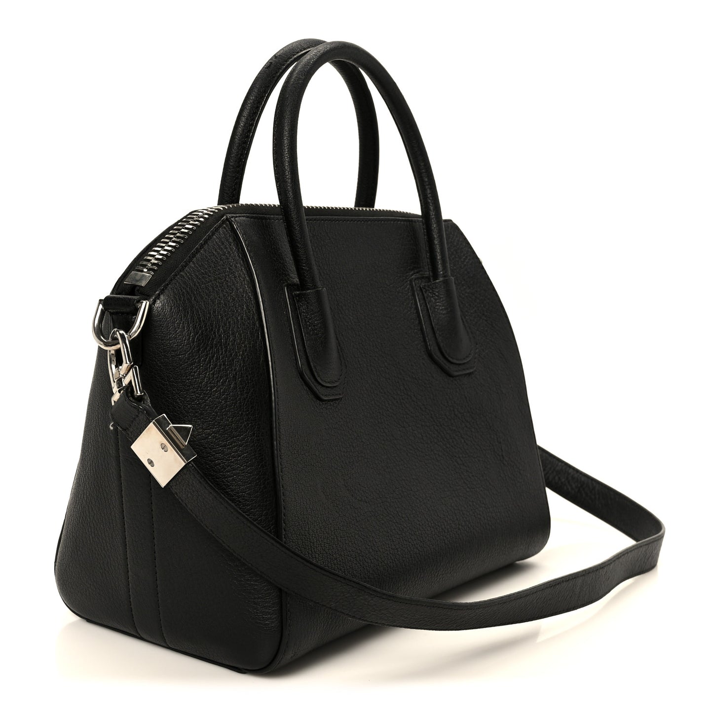 Sugar Goatskin Small Antigona Black