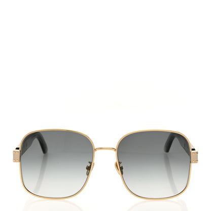 Christian Dior Diorsignature S5U Square Sunglasses Gold 2 of 7