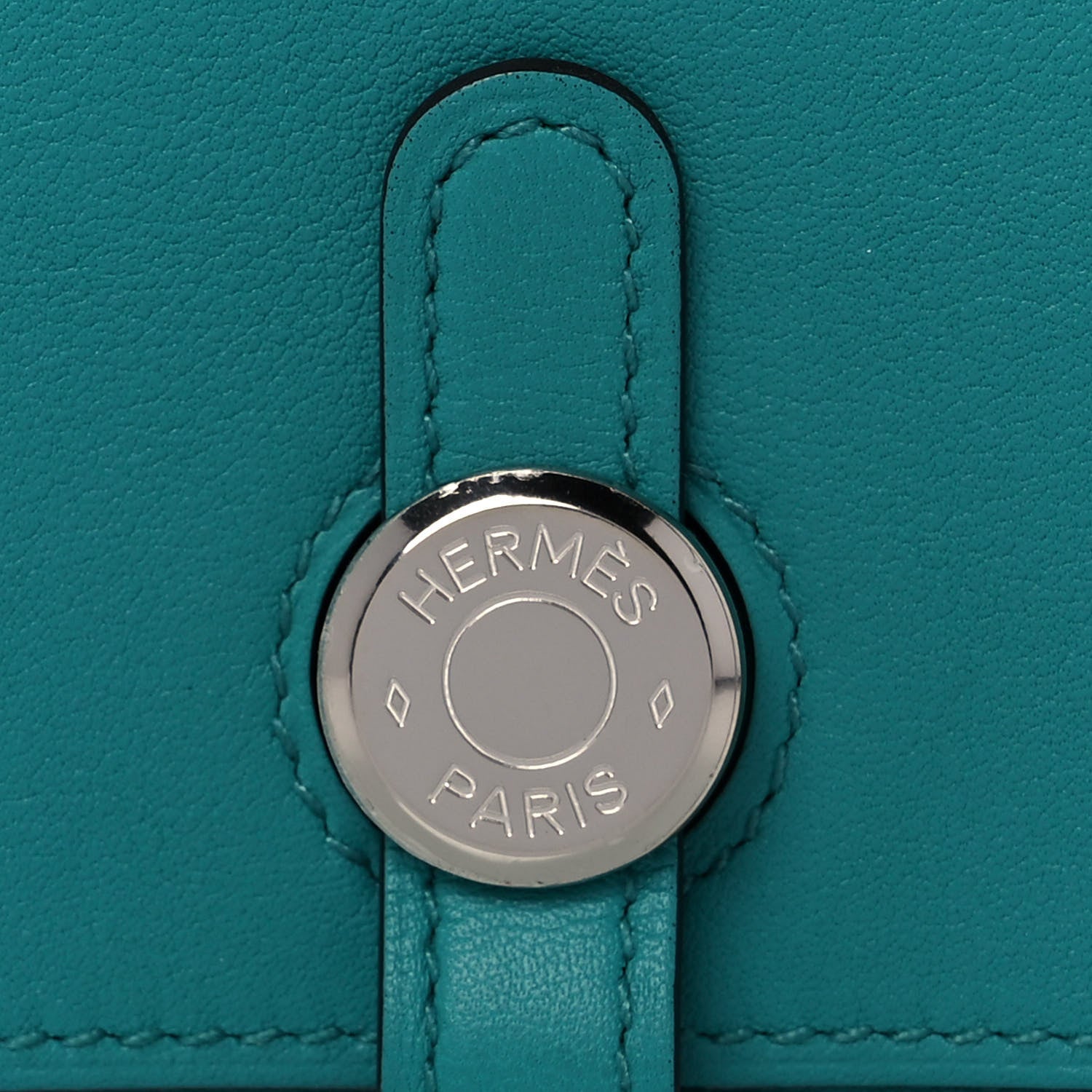 Hermes Evercolor Dogon Card Case Malachite 8 of 11