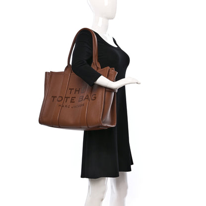 Marc Jacobs Grained Calfskin Large The Tote Bag Argan Oil 2 of 9