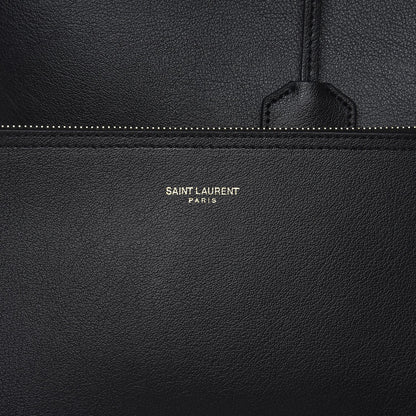 Saint Laurent Calfskin Large Shopping Tote Black 10 of 10