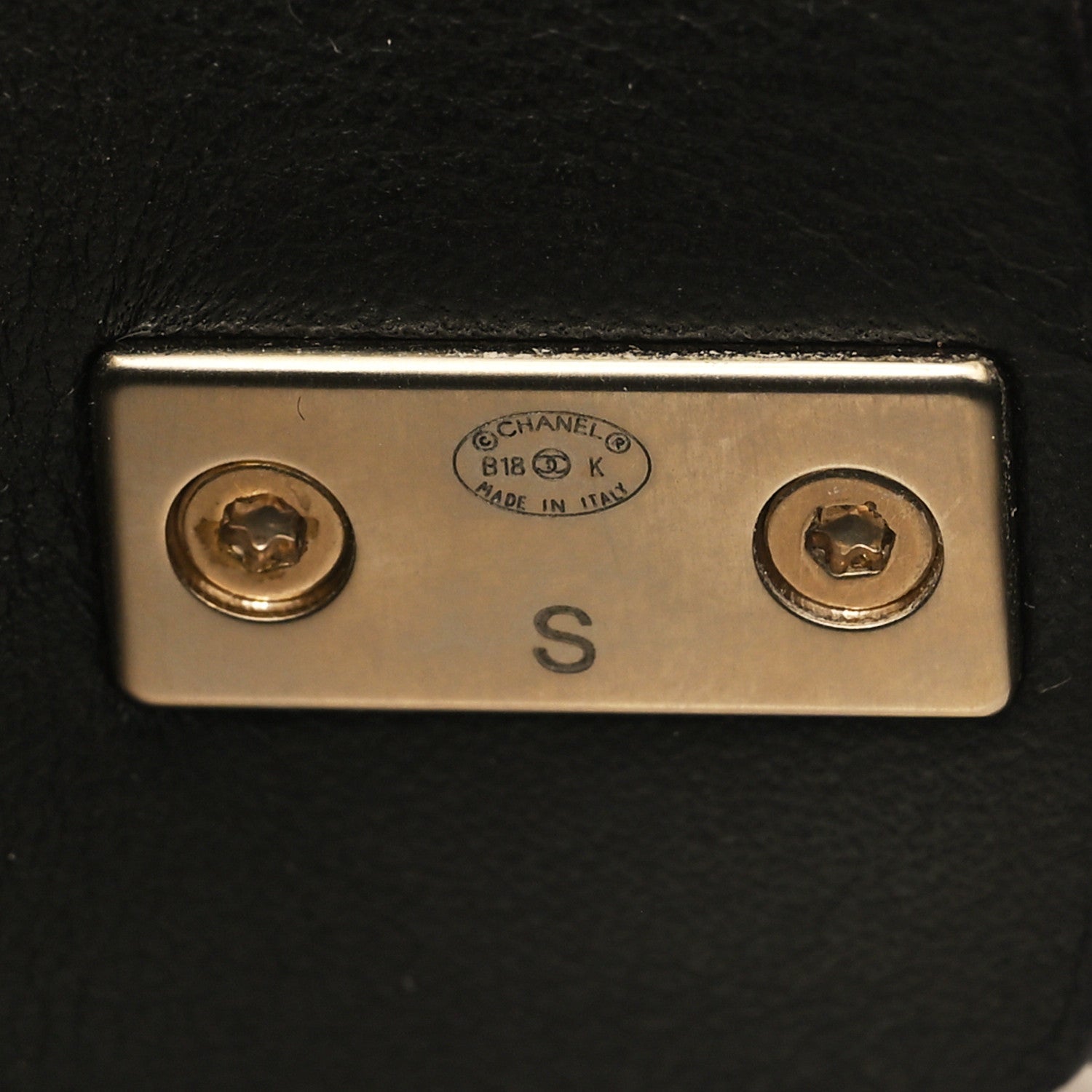 Chanel Lambskin CC Chain Turnlock Bracelet S Brown 4 of 4