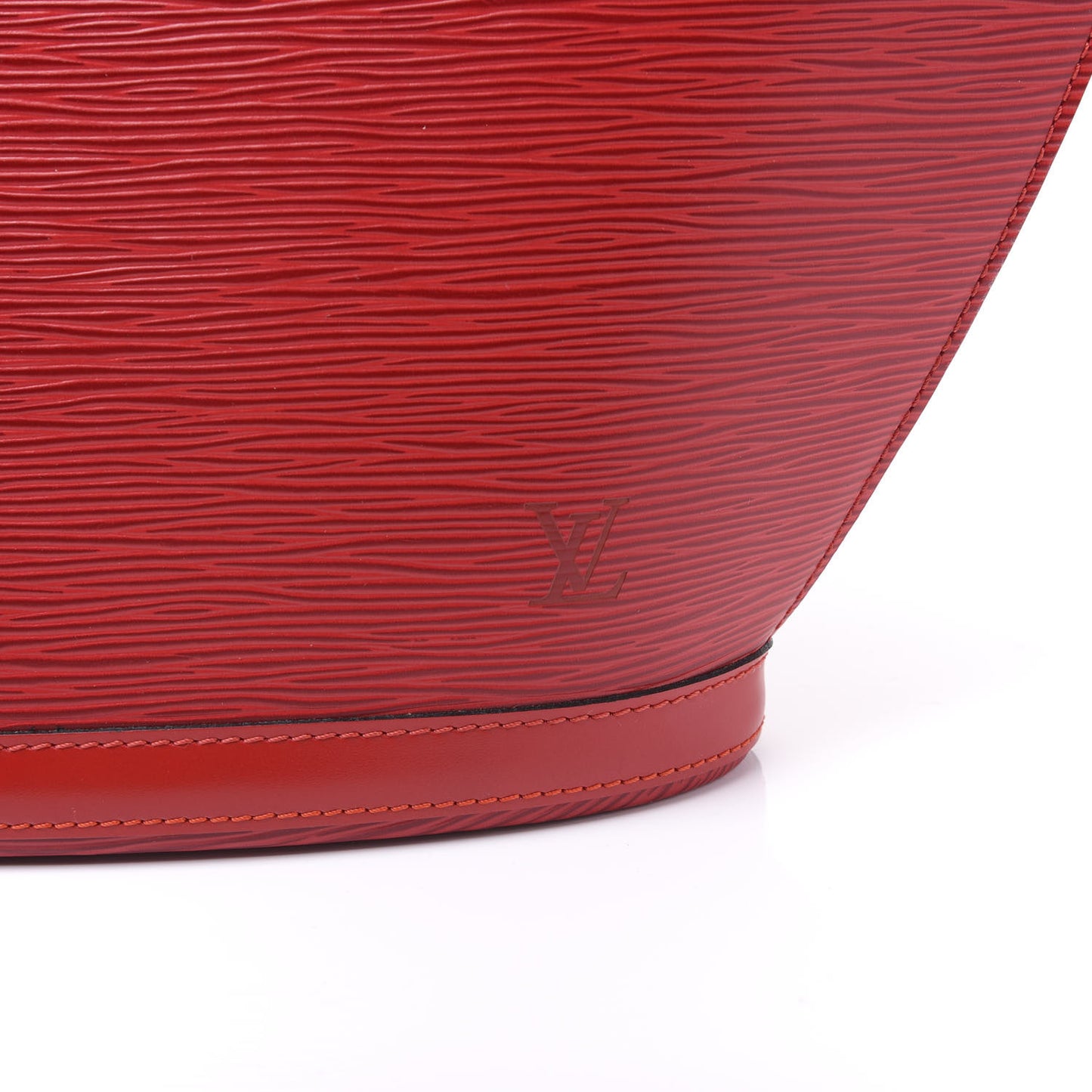Epi Saint Jacques PM Long Straps Red