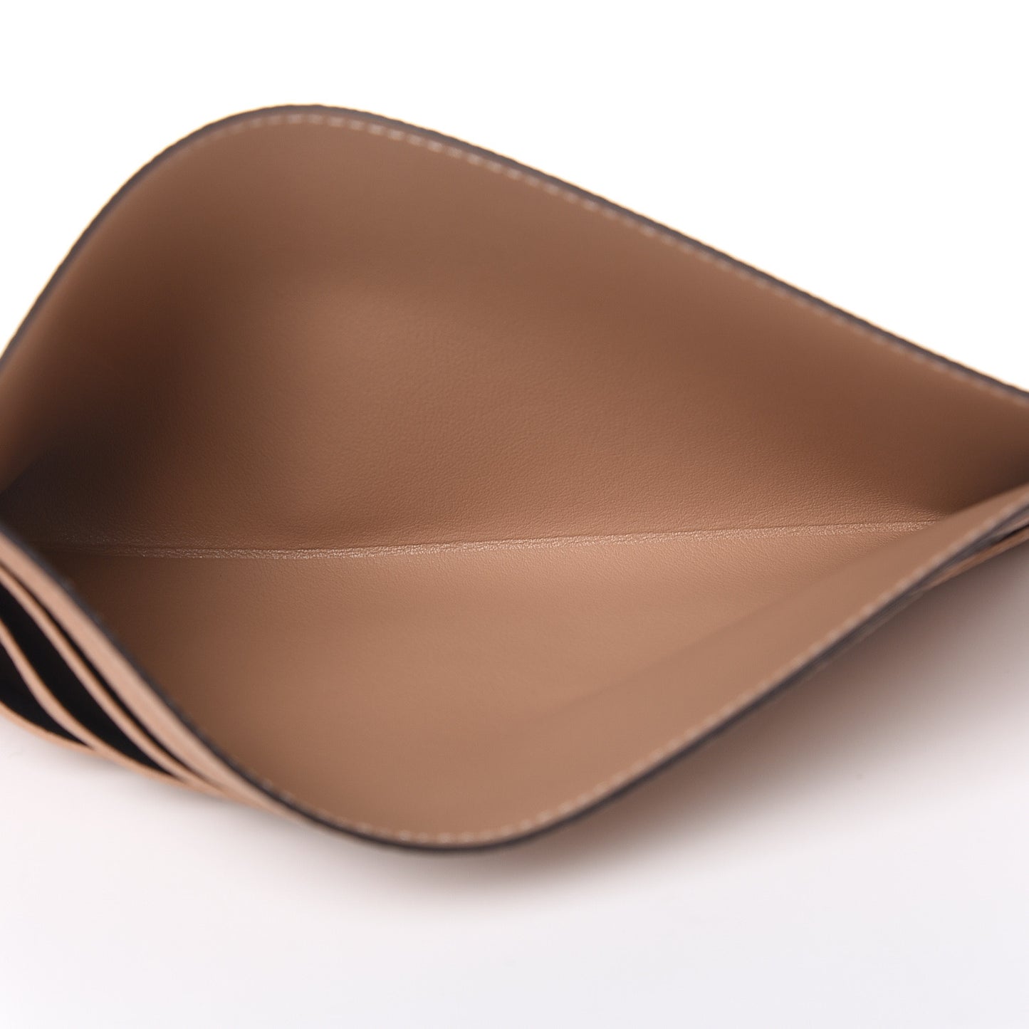 Calfskin Felicie Card Holder Insert Papyrus