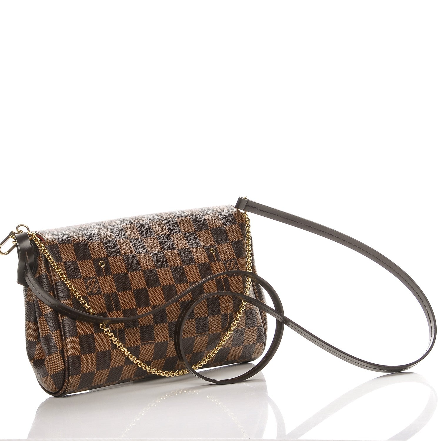 Louis Vuitton Damier Ebene Favorite MM 3 of 9