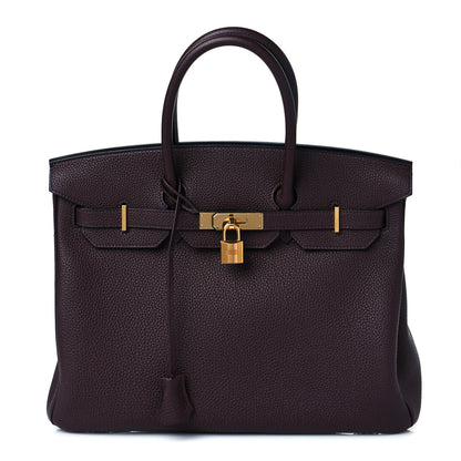 Hermes Togo Birkin 35 Rouge Sellier 1 of 10