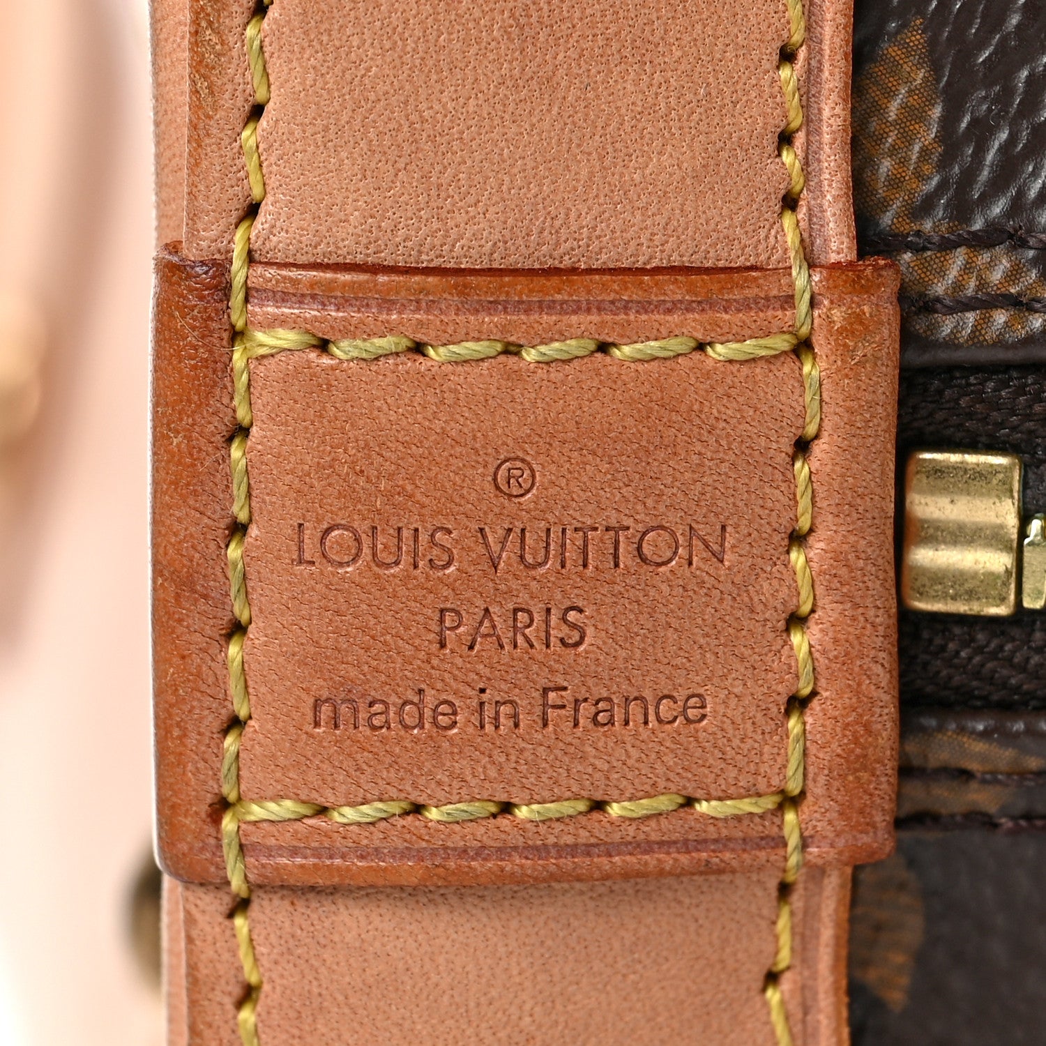 Louis Vuitton Monogram Alma BB 6 of 11