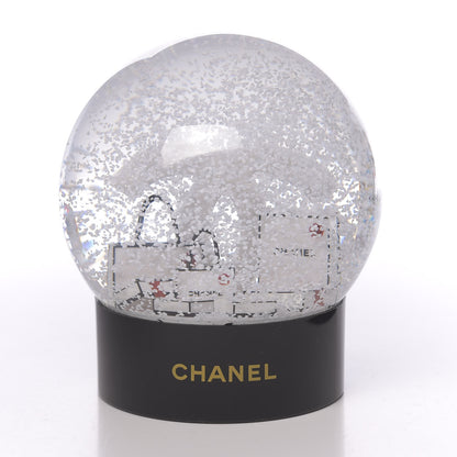 Chanel Glass CC Shopping Bag Snow Globe 3 of 7