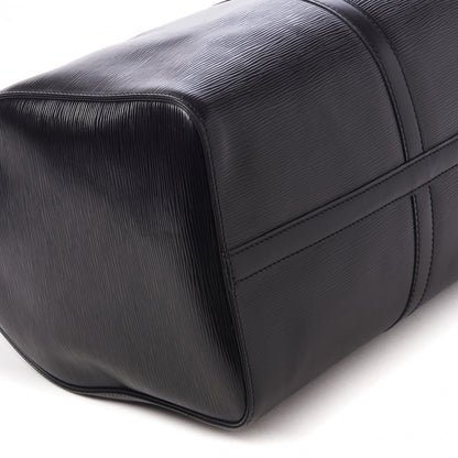 Louis Vuitton Epi Keepall 50 Black 5 of 9