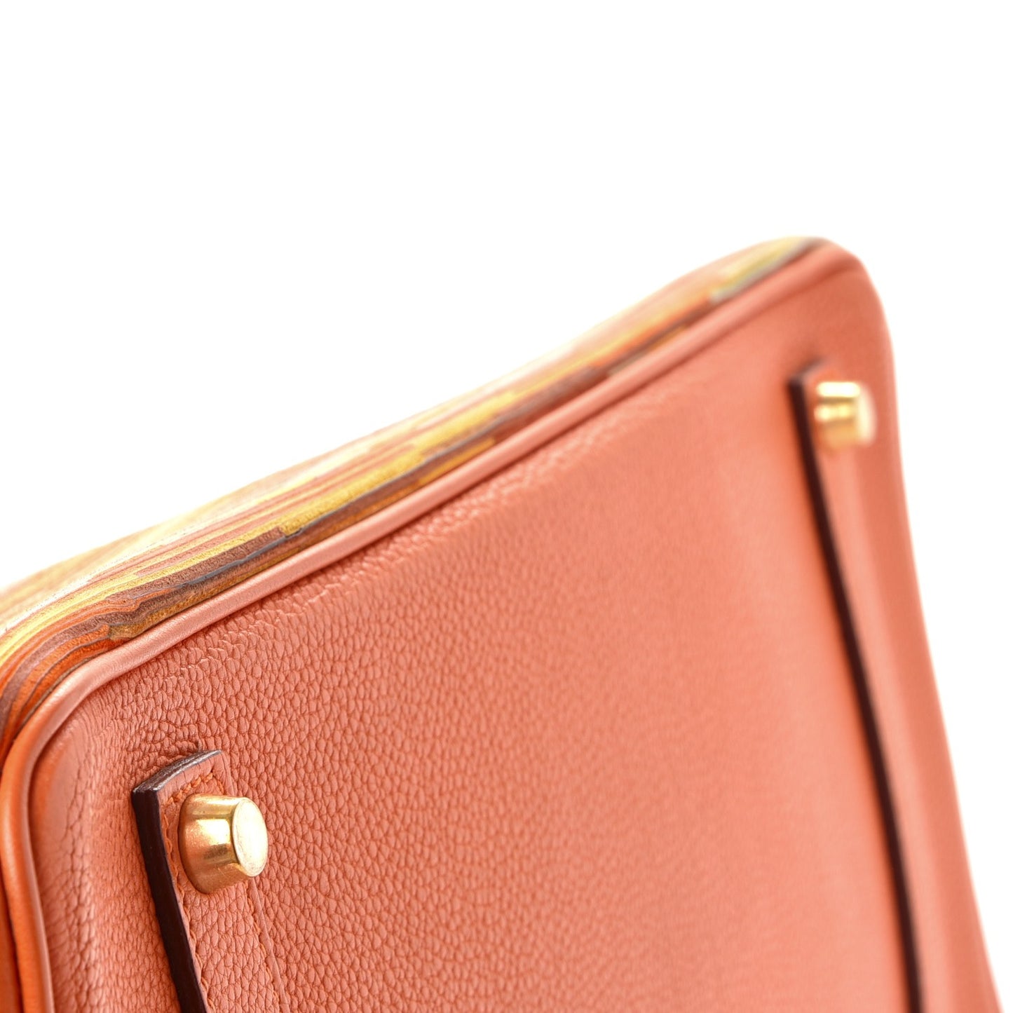 Togo Vibrato Birkin 35 Orange