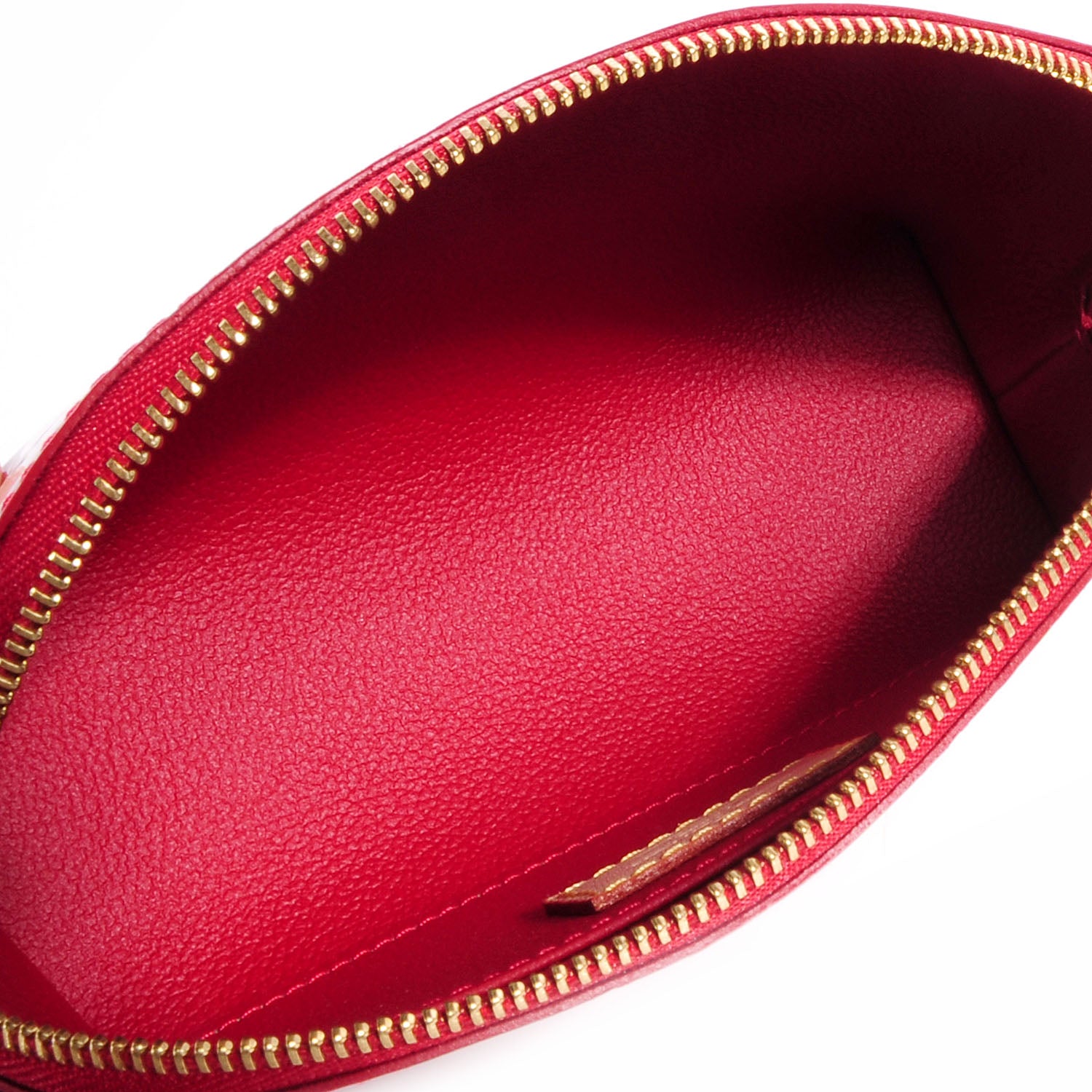 Louis Vuitton Vernis Rayures Cosmetic Pouch Pomme D'Amour 5 of 8