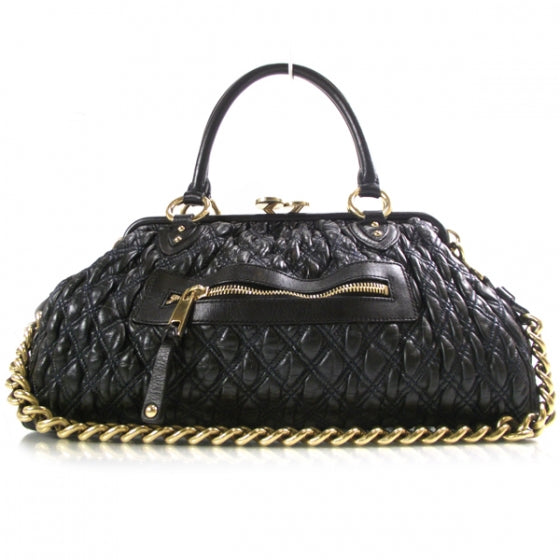 Marc Jacobs Elastic Quilted East West Stam Black 1 of 12
