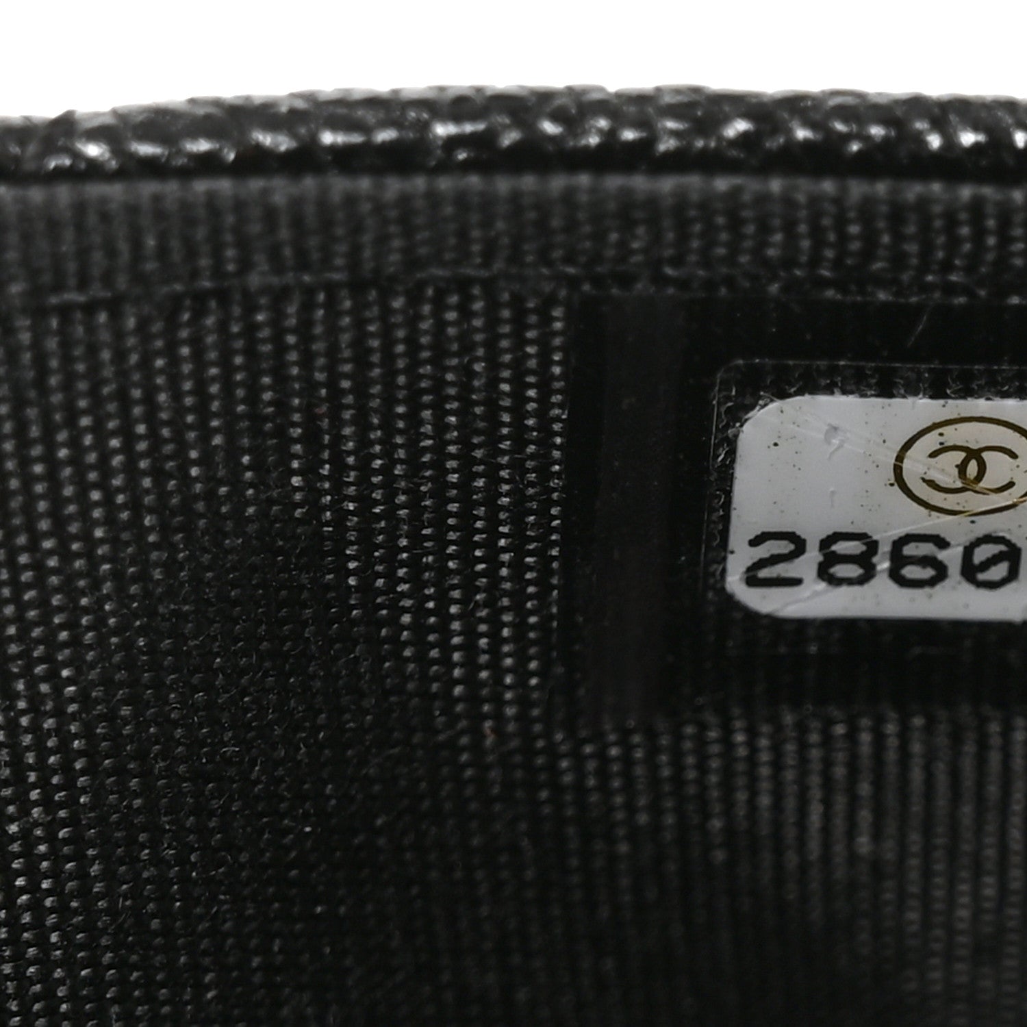 Chanel Caviar Quilted Boy Flap Card Holder Black 8 of 8