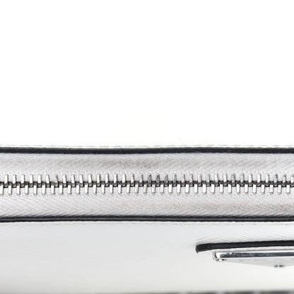 Prada Saffiano Vernice Chain Crossbody Bag Bianco 11 of 12