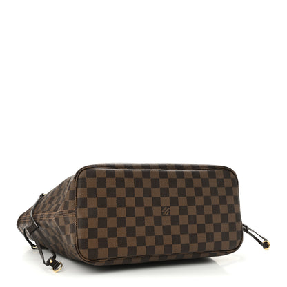 Louis Vuitton Damier Ebene Neo Neverfull MM Rose Ballerine 4 of 10