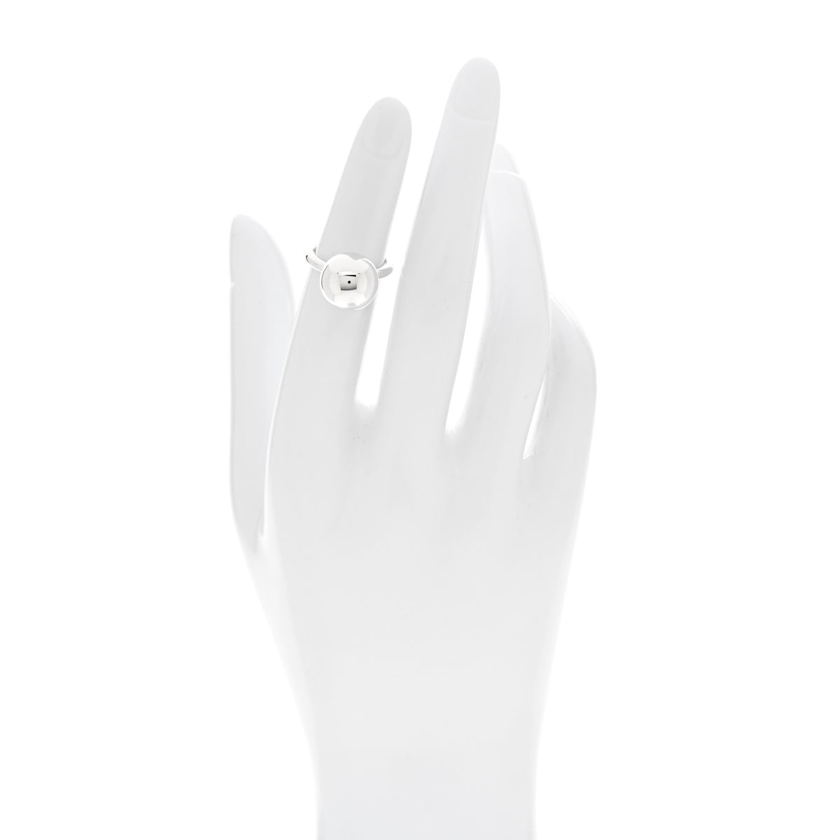 Sterling Silver 12mm Hardwear Ball Ring 47 4