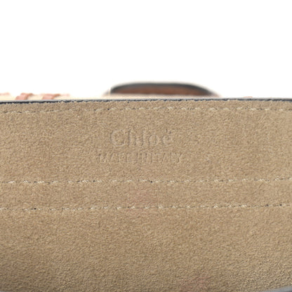 Chloe Suede Calfskin Braided Mini Hudson Shoulder Bag Caramel 5 of 10