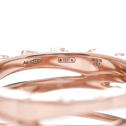 Bulgari 18K Rose Gold B.Zero1 Legend Four-Band Ring 54 6.75 5 of 8