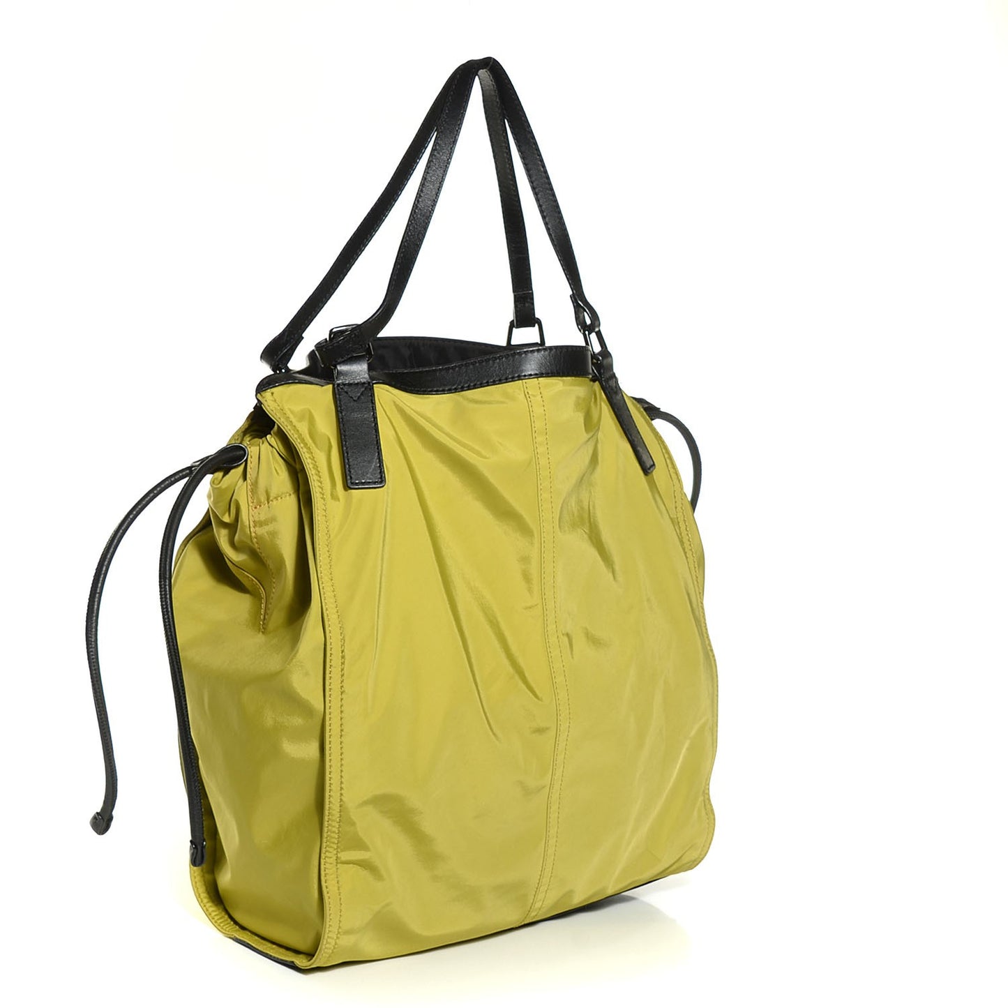 Nylon Buckleigh Packable Tote Chartreuse